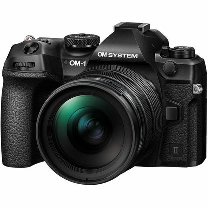 Left Image for Olympus OM SYSTEM OM-1 Mark II 20.4 Megapixel Mirrorless Camera with Lens - 0.47" - 1.57" - Black