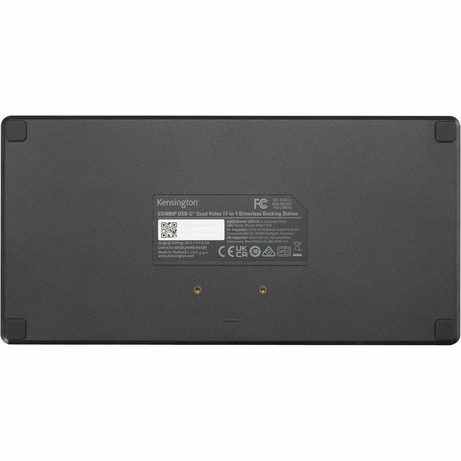 Alternate-Image4 Image for Kensington SD4880P USB-C 10Gbps Quad Video 17-in-1 Driverless Dock