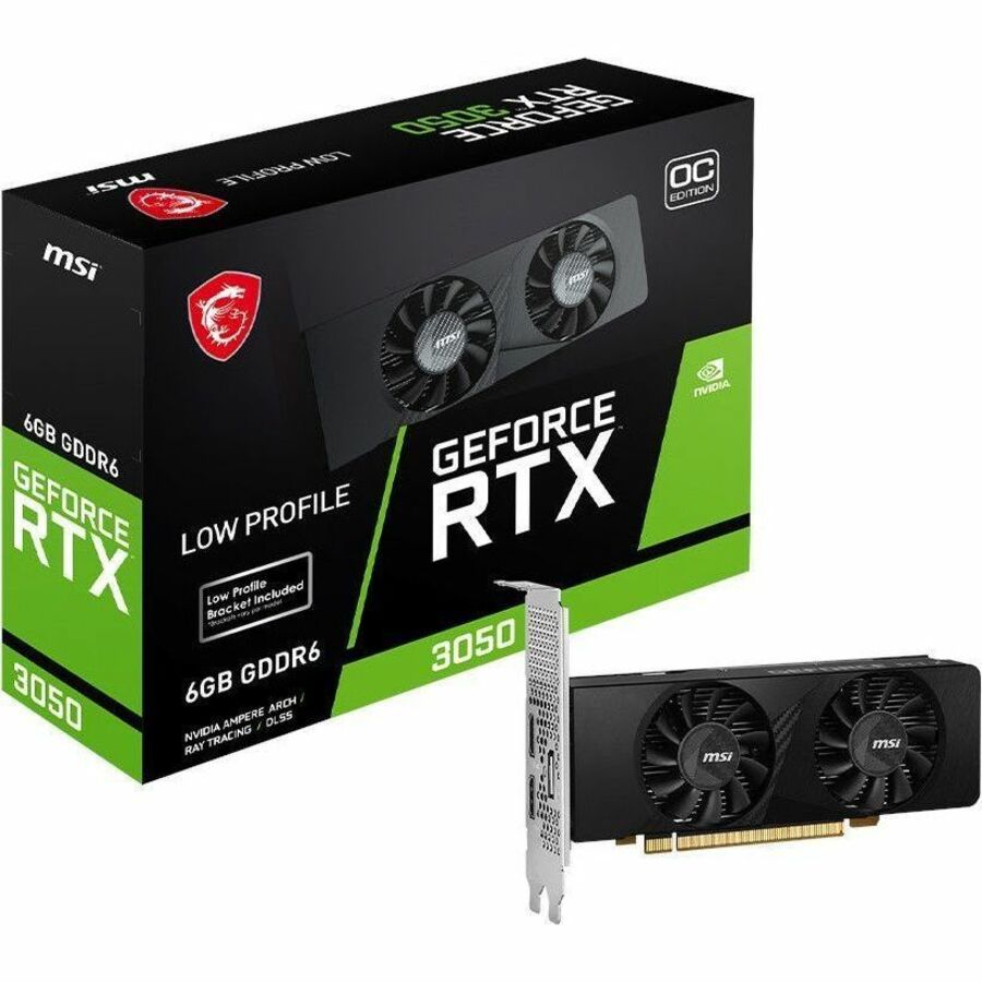 Alternate-Image5 Image for MSI NVIDIA GeForce RTX 3050 Graphic Card - 6 GB GDDR6 - Low-profile