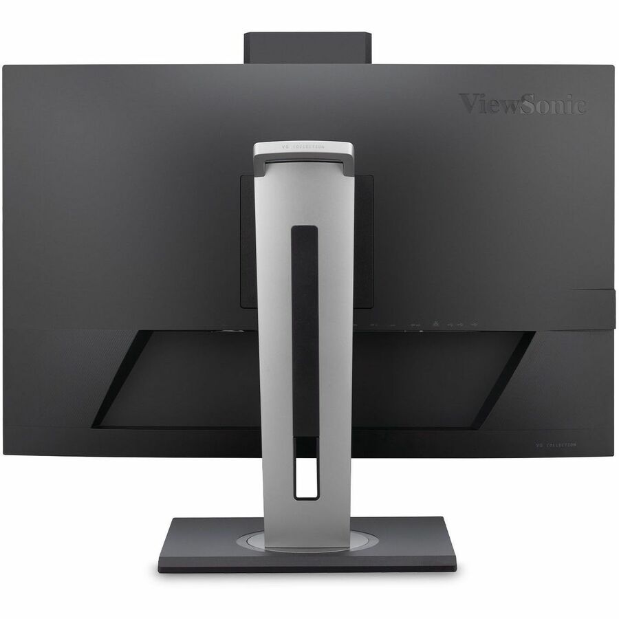 Rear Image for ViewSonic VG2757V-2K 27 Inch 1440p Video Conference Docking Monitor with Windows Hello Compatible IR Webcam, Advanced Ergonomics, and 90W USB C for Home and Office