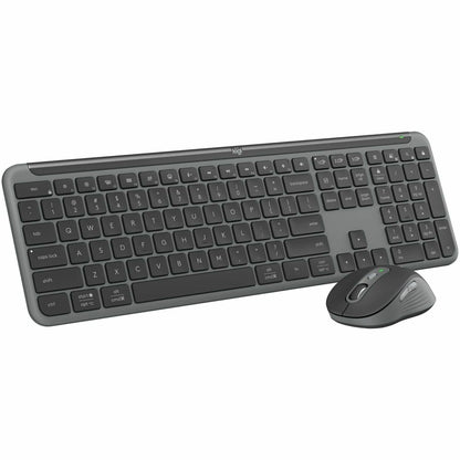 Main Image for Logitech MK955 Signature Slim Wireless Keyboard and Mouse Combo, For Larger Hands, Quiet Typing and Clicking, Graphite
