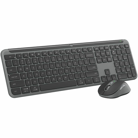 Main Image for Logitech MK955 Signature Slim Wireless Keyboard and Mouse Combo, For Larger Hands, Quiet Typing and Clicking, Graphite