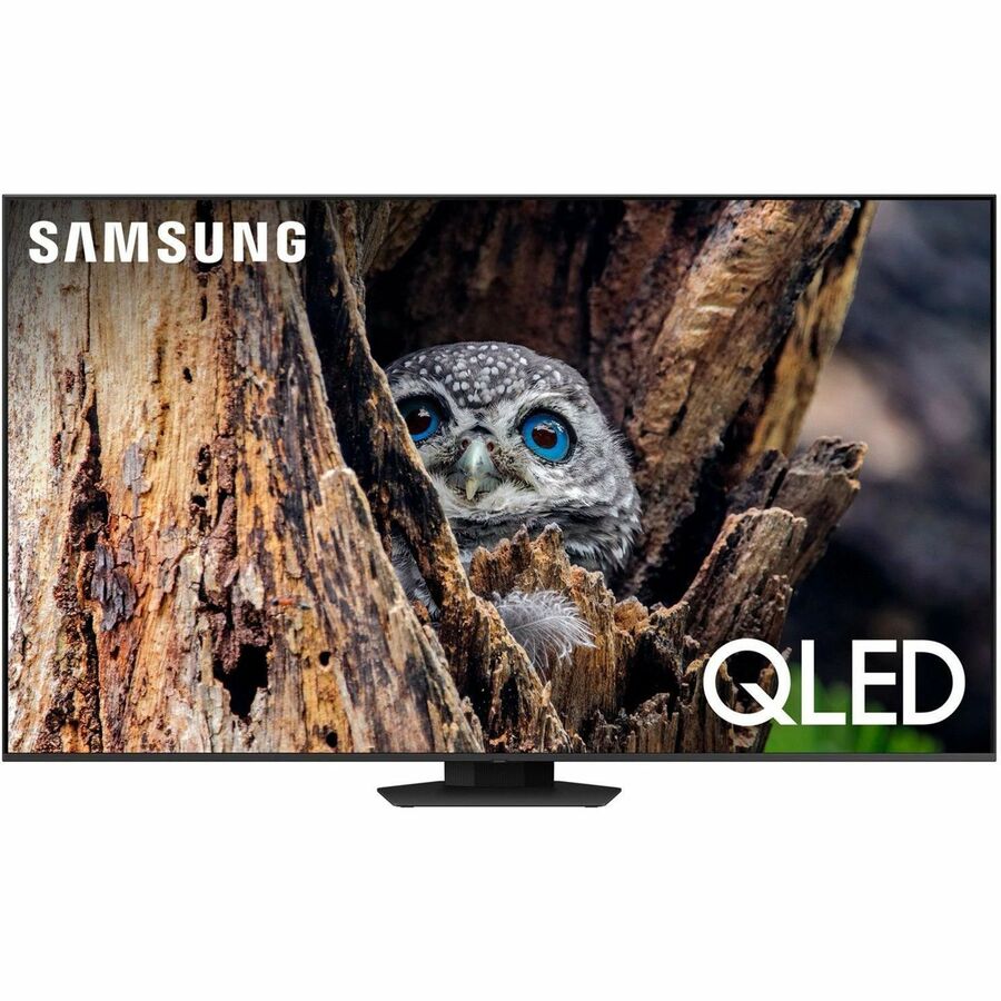 Front Image for Samsung Q80D QN50Q80DAF 49.5" Smart LED-LCD TV - 4K UHDTV - High Dynamic Range (HDR) - Titan Black
