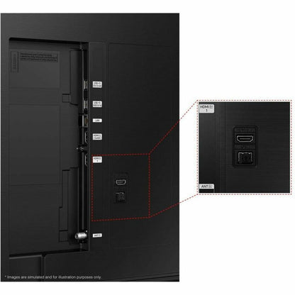 Alternate-Image4 Image for Samsung Crystal DU8000 UN85DU8000F 84.5" Smart LED-LCD TV - 4K UHDTV - High Dynamic Range (HDR) - Black