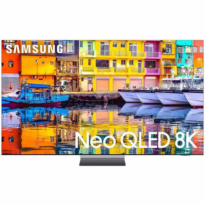 Front Image for Samsung QN900D QN75QN900DF 74.5" Smart LED-LCD TV - 8K UHD - High Dynamic Range (HDR) - Black