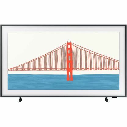 Front Image for Samsung The Frame LS03D QN43LS03DAF 43" Smart LED-LCD TV 2024 - 4K UHDTV