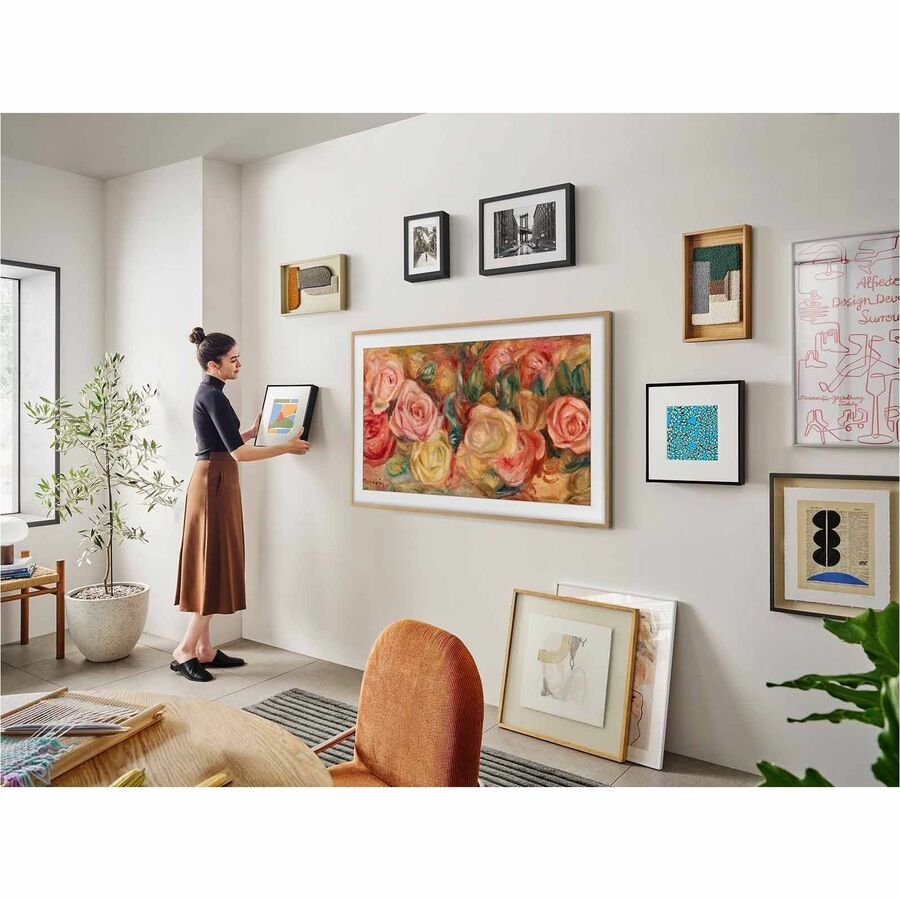 Life-Style Image for Samsung The Frame LS03D QN43LS03DAF 43" Smart LED-LCD TV 2024 - 4K UHDTV