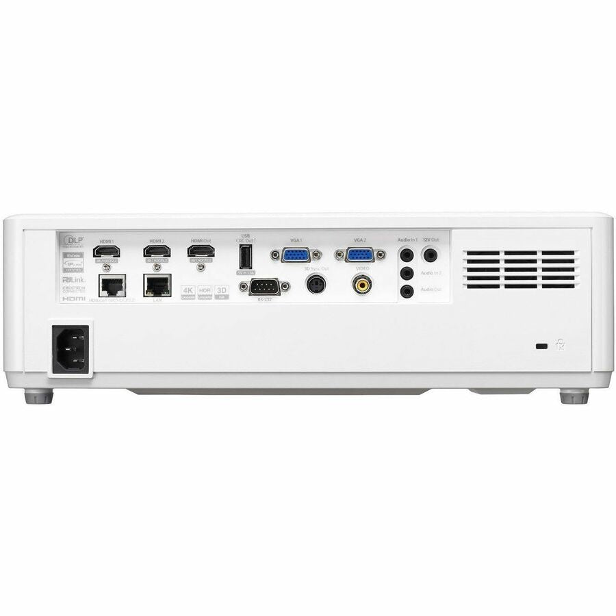 Rear Image for Optoma ZU707T 3D DLP Projector - 16:10 - White