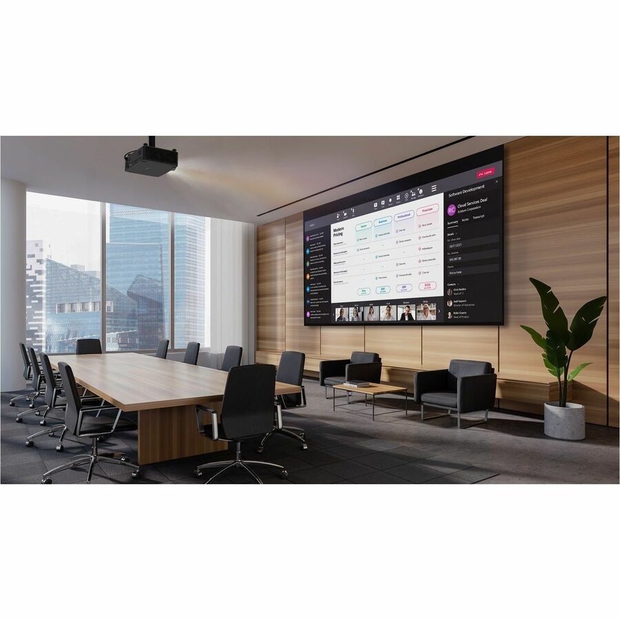 Alternate-Image1 Image for Optoma ZK810TST 3D Short Throw DLP Projector - 16:9 - Black