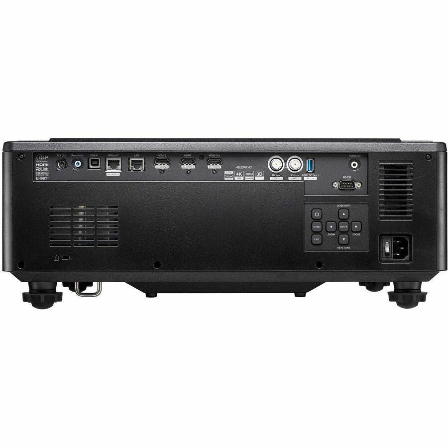 Rear Image for Optoma ZK810TST 3D Short Throw DLP Projector - 16:9 - Black