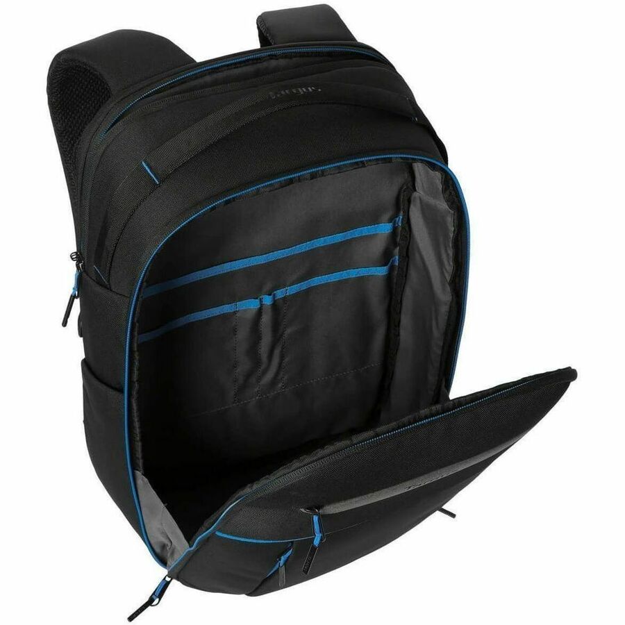 Alternate-Image3 Image for Targus Coastline EcoSmart TBB643GL Carrying Case (Backpack) for 15" to 16" Notebook - Black - TAA Compliant