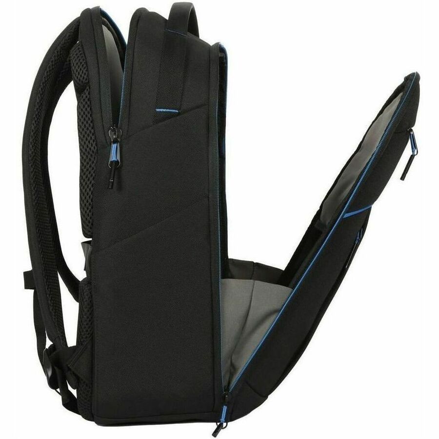 Alternate-Image1 Image for Targus Coastline EcoSmart TBB643GL Carrying Case (Backpack) for 15" to 16" Notebook - Black - TAA Compliant