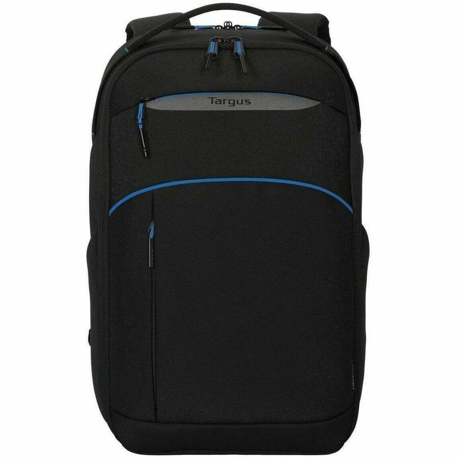 Front Image for Targus Coastline EcoSmart TBB643GL Carrying Case (Backpack) for 15" to 16" Notebook - Black - TAA Compliant