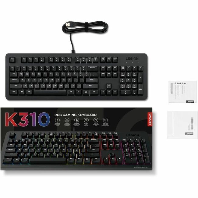 Main Image for Lenovo Legion K310 RGB Gaming Keyboard - US English