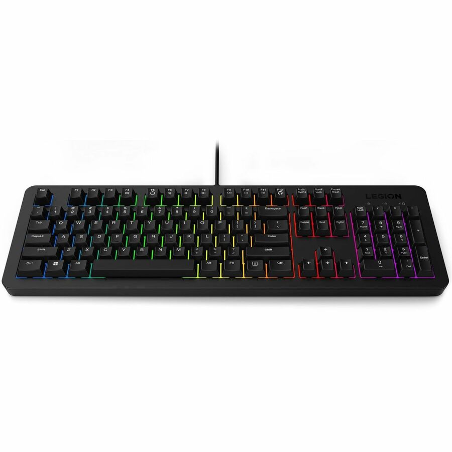 Front Image for Lenovo Legion K310 RGB Gaming Keyboard - US English