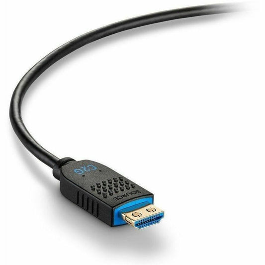 Main Image for C2G 200ft Performance Series High Speed HDMI Cable - Active Optical Cable - Plenum Rated - 4K 60Hz - M/M - Black