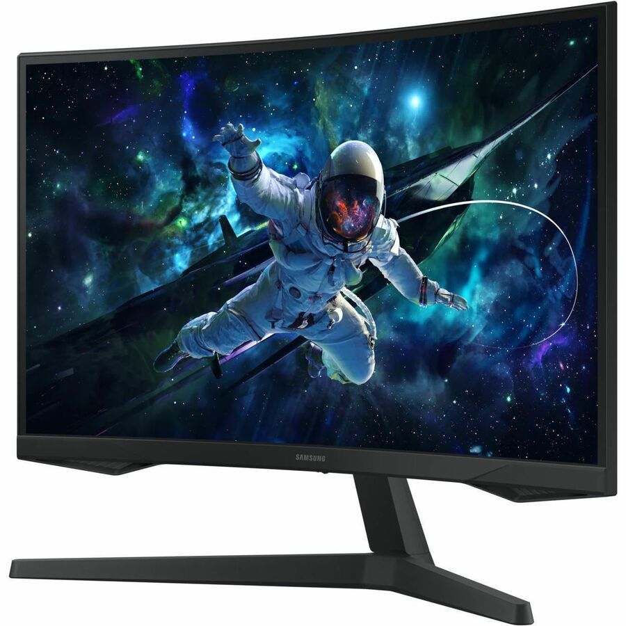 Alternate-Image1 Image for Samsung Odyssey G5 S32CG552EN 32" Class WQHD Curved Screen Gaming LCD Monitor - 16:9 - Black