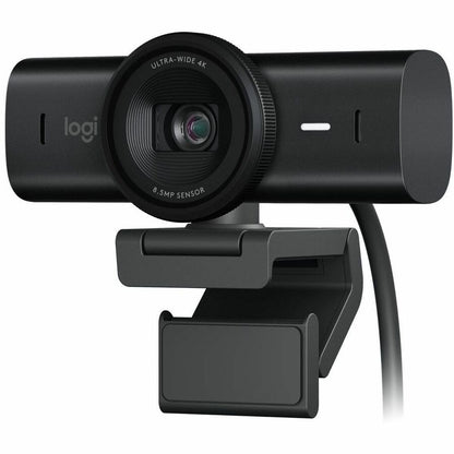 Left Image for Logitech The Master MX Brio Webcam - 8.5 Megapixel - 60 fps - Black - USB 3.2 (Gen 1) Type C