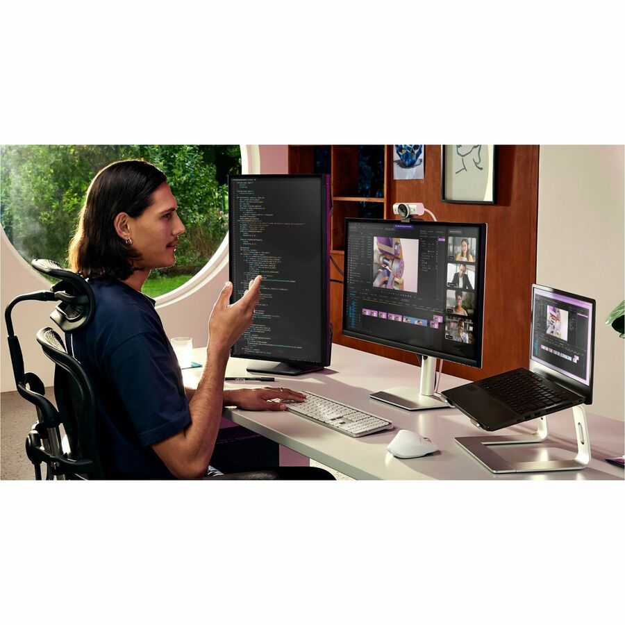 Life-Style Image for Logitech The Master MX Brio Webcam - 8.5 Megapixel - 60 fps - Black - USB 3.2 (Gen 1) Type C