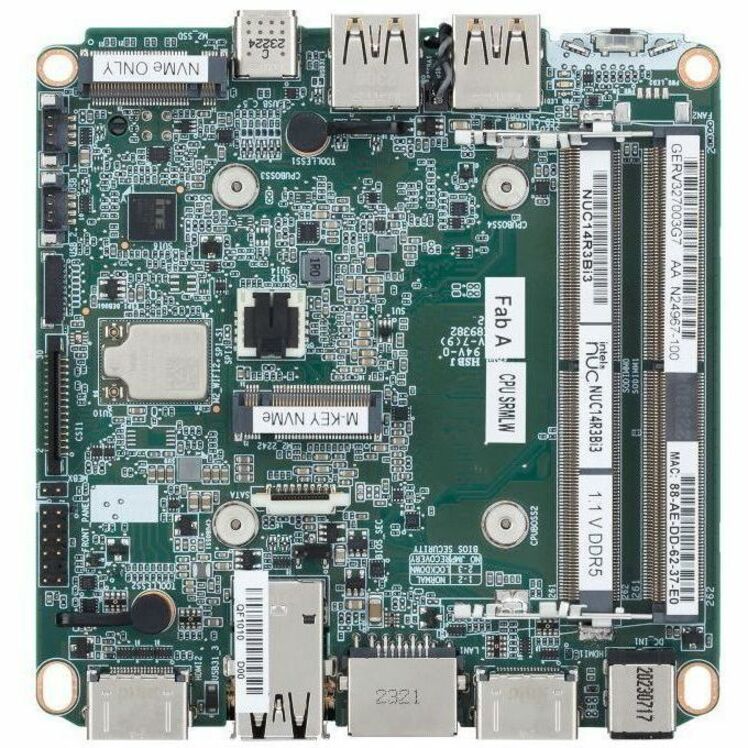 Alternate-Image7 Image for Asus NUC 14 Pro NUC14RVHv7 Barebone System - Mini PC - Socket BGA-2049 - 1 Core Ultra 7 14th Gen 165H