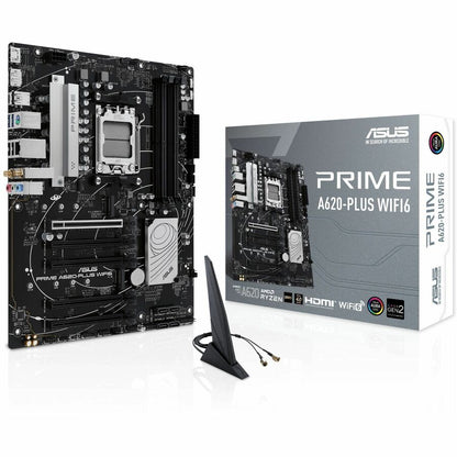 Alternate-Image6 Image for Asus Prime A620-PLUS WIFI6 Gaming Desktop Motherboard - AMD A620 Chipset - Socket AM5 - ATX