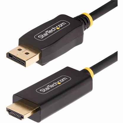 Main Image for StarTech.com 3.3ft (1m) DisplayPort to HDMI Adapter Cable, 4K 60Hz with HDR, DP to HDMI 2.0b Cable, Active Video Converter