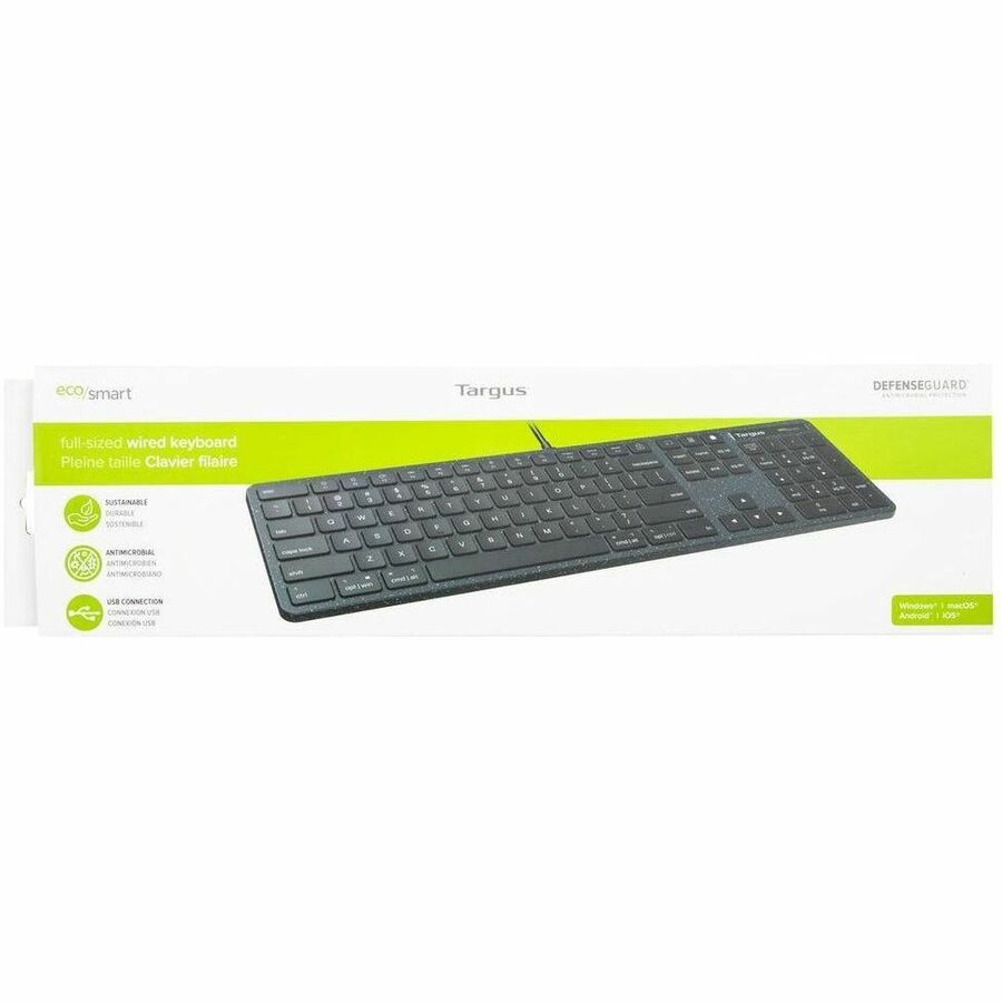 Alternate-Image3 Image for Targus Full-Size Wired EcoSmart Keyboard