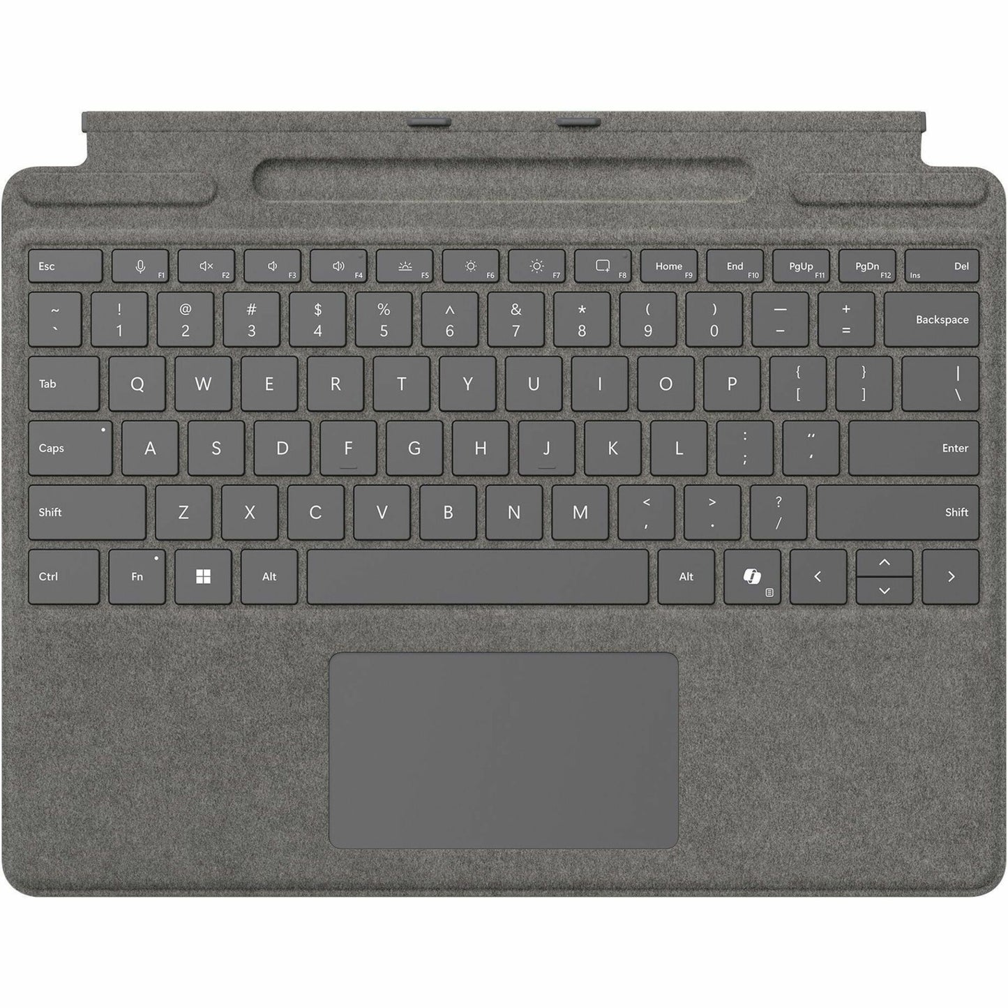 Main Image for Microsoft Keyboard/Cover Case Microsoft Surface Pro 10, Surface Pro 8, Surface Pro 9, Surface Pro X Tablet - Platinum