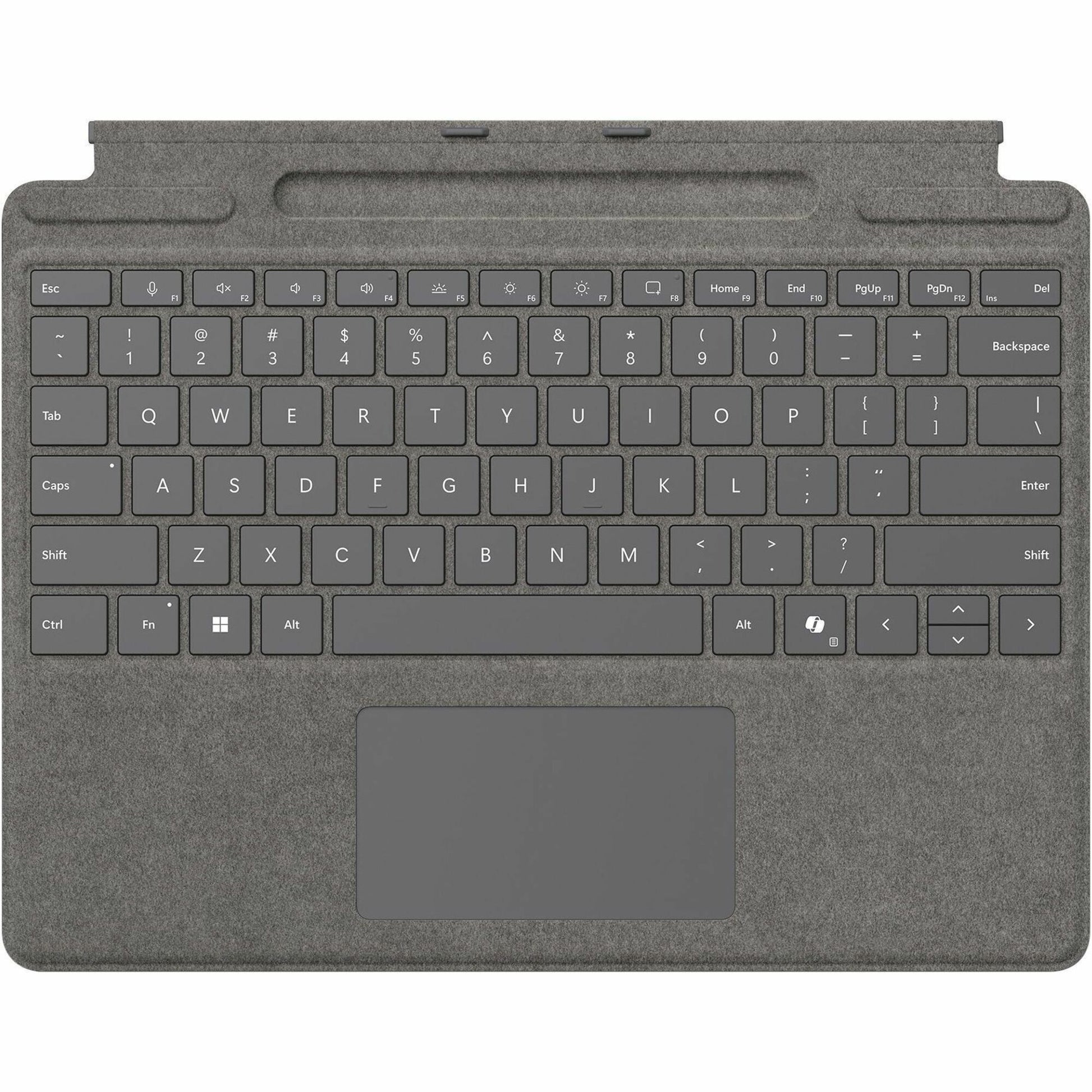 Main Image for Microsoft Keyboard/Cover Case Microsoft Surface Pro 10, Surface Pro 8, Surface Pro 9, Surface Pro X Tablet - Platinum