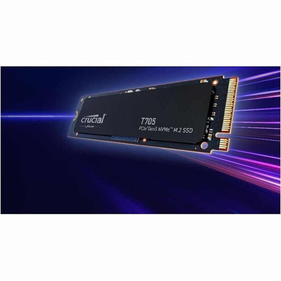 Alternate-Image1 Image for Crucial T705 1 TB Solid State Drive - M.2 2280 Internal - PCI Express NVMe (PCI Express NVMe 5.0 x4)