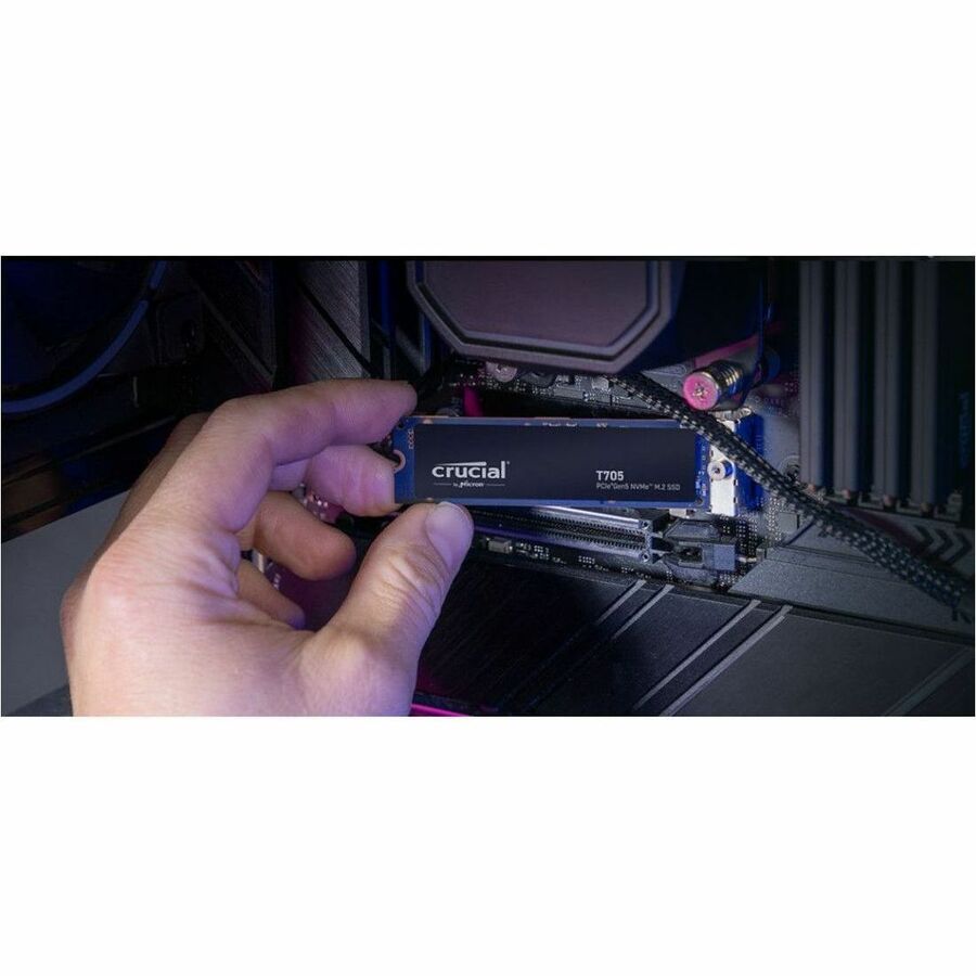 Alternate-Image3 Image for Crucial T705 1 TB Solid State Drive - M.2 2280 Internal - PCI Express NVMe (PCI Express NVMe 5.0 x4)