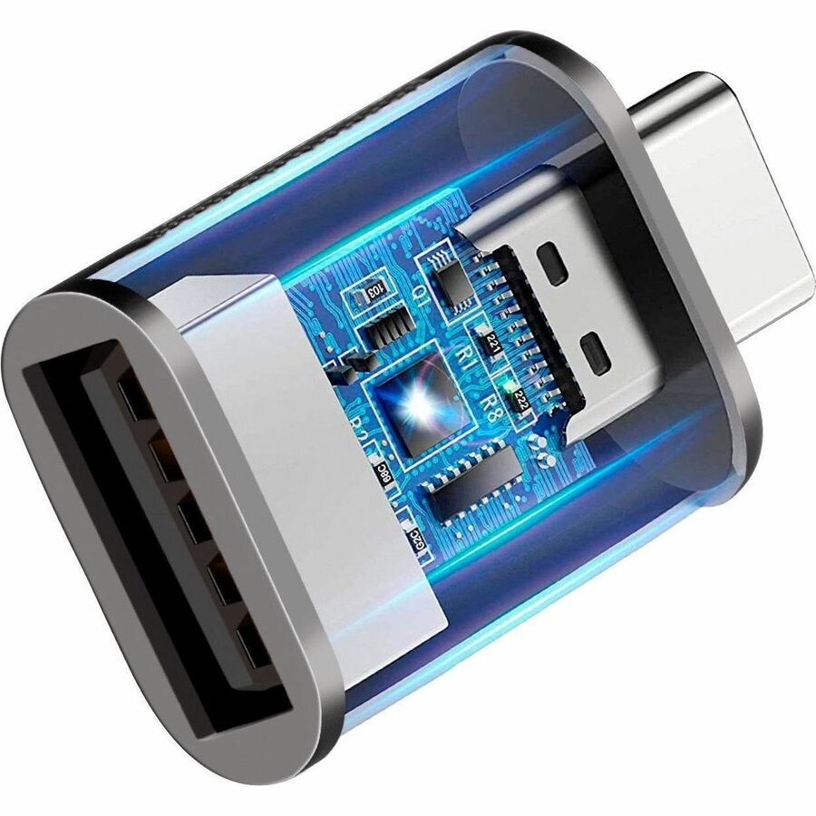 Alternate-Image7 Image for Adesso Female USB-A to Male USB-C Adapter