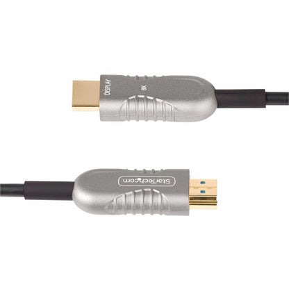 Alternate-Image2 Image for StarTech.com 100ft (30.4m) HDMI 2.1 Hybrid Active Optical Cable (AOC), CMP, Plenum Rated, 8K Ultra High Speed HDMI 2.1/2.0 Cable, 48Gbps