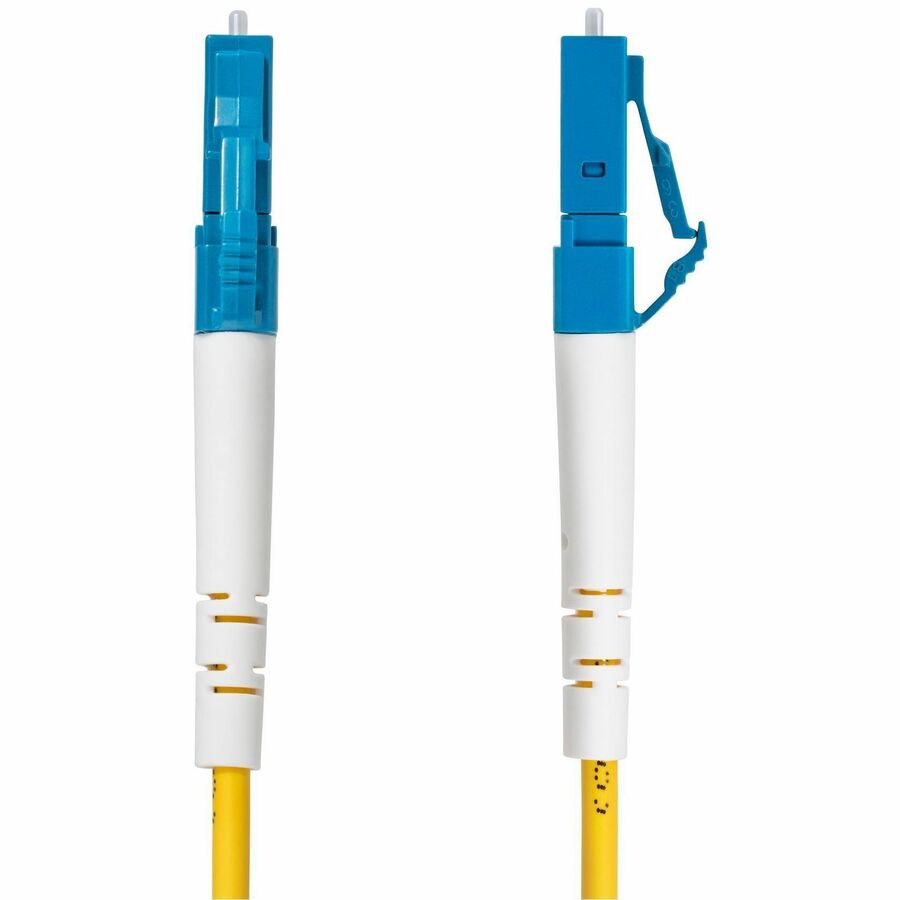 Alternate-Image1 Image for StarTech.com 3m (9.8ft) LC to SC (UPC) OS2 Single Mode Simplex Fiber Optic Cable, 9/125, 40G/100G, Low Insertion Loss, LSZH Jumper Cord