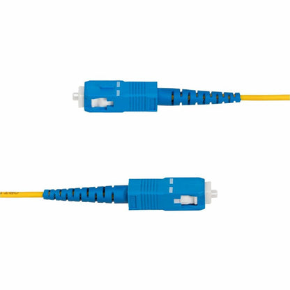 Alternate-Image5 Image for StarTech.com 2m (6.6ft) LC to SC (UPC) OS2 Single Mode Simplex Fiber Optic Cable, 9/125, 40G/100G, Low Insertion Loss, LSZH Jumper Cord