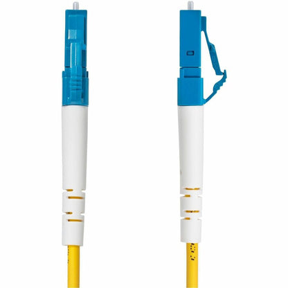 Alternate-Image1 Image for StarTech.com 2m (6.6ft) LC to LC (UPC) OS2 Single Mode Simplex Fiber Optic Cable, 9/125, 40G/100G, Low Insertion Loss, LSZH Jumper Cord