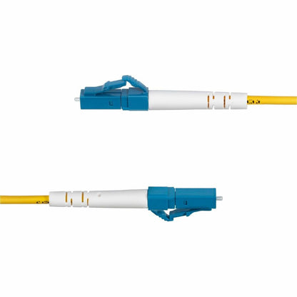 Alternate-Image2 Image for StarTech.com 3m (9.8ft) LC to LC (UPC) OS2 Single Mode Simplex Fiber Optic Cable, 9/125, 40G/100G, Low Insertion Loss, LSZH Jumper Cord