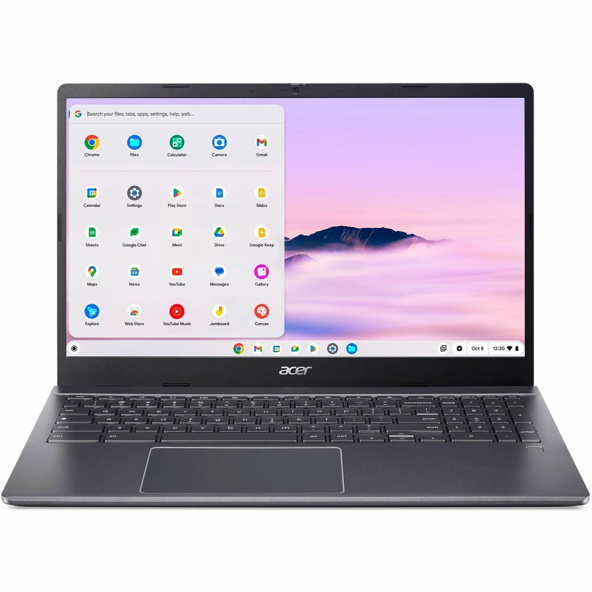 Main Image for Acer Chromebook Plus 515 CBE595-2T CBE595-2T-36KW 15.6" Touchscreen Chromebook - Full HD - 60 Hz - Intel Core 3 100U - 8 GB - 256 GB SSD - English (US) Keyboard - Iron