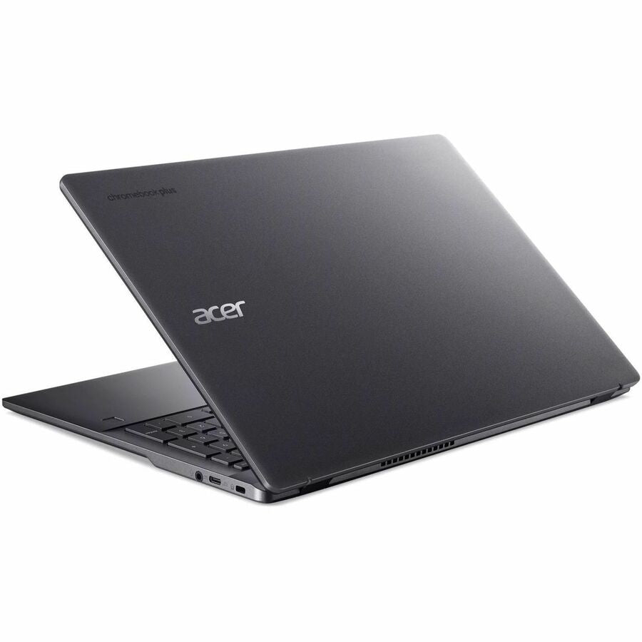 Rear Image for Acer Chromebook Plus 515 CBE595-2 CBE595-2-50RS 15.6" Chromebook - Full HD - 60 Hz - Intel Core 5 120U - 16 GB - 256 GB SSD - English (US) Keyboard - Iron