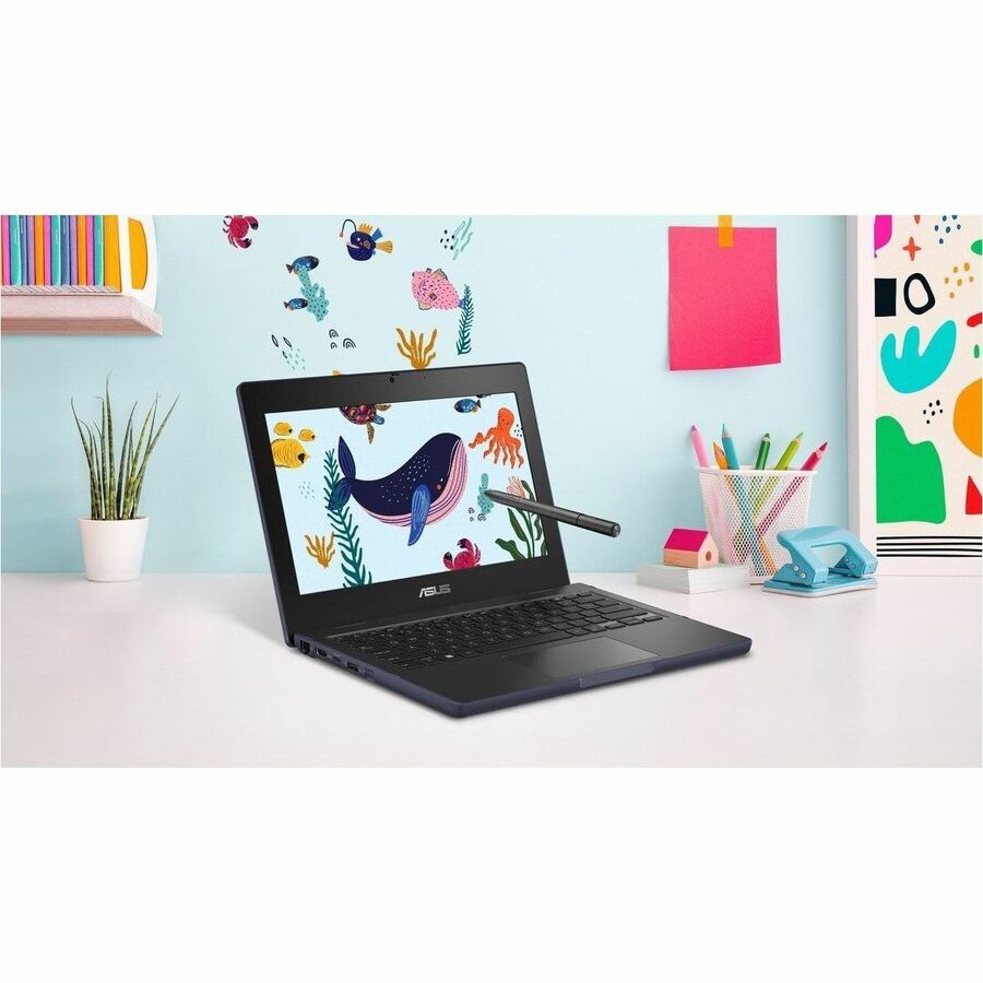 Alternate-Image7 Image for Asus BR1104C BR1104CGA-YS24T 11.6" Rugged Notebook - HD - Intel N-Series N200 - 8 GB - Mineral Gray