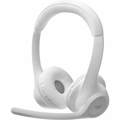 Main Image for Logitech Zone 300 Wireless Bluetooth Headset With Noise-Canceling Microphone, Compatible with Windows, Mac, Chrome, Linux, iOS, iPadOS, Android - Off-white