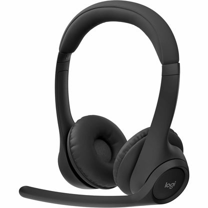 Main Image for Logitech Zone 300 Wireless Bluetooth Headset With Noise-Canceling Microphone, Black