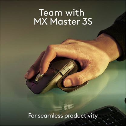Alternate-Image7 Image for Logitech MX Keys S for Mac, Wireless Keyboard, Fluid, Precise Laptop-Like Typing, Programmable Keys, Backlit, Bluetooth, Pale Grey