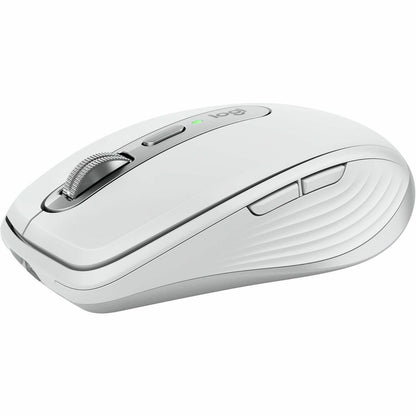 Main Image for Logitech MX Anywhere 3S for Mac, Compact Wireless Bluetooth Mouse, 8K DPI Any-Surface Tracking, Quiet Clicks, USB C, Pale Grey