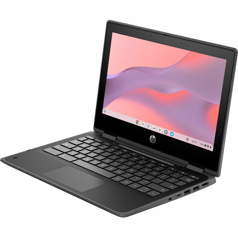 Alternate-Image2 Image for HP Pro x360 Fortis 11 G5 11.6" Touchscreen Rugged Convertible 2 in 1 Chromebook - HD - Intel N-Series N100 - 8 GB - 64 GB Flash Memory - English Keyboard - Jack Black - Smart Buy