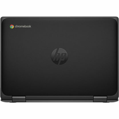 Top Image for HP Pro x360 Fortis 11 G5 11.6" Touchscreen Rugged Convertible 2 in 1 Chromebook - HD - Intel N-Series N100 - 8 GB - 64 GB Flash Memory - English Keyboard - Jack Black - Smart Buy