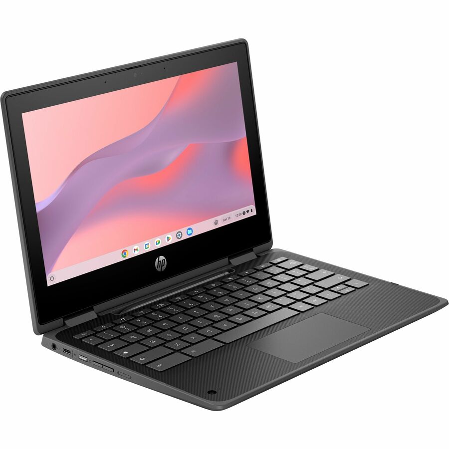 Alternate-Image4 Image for HP Pro x360 Fortis 11 G5 11.6" Touchscreen Rugged Convertible 2 in 1 Chromebook - HD - Intel N-Series N100 - 8 GB - 64 GB Flash Memory - English Keyboard - Jack Black - Smart Buy