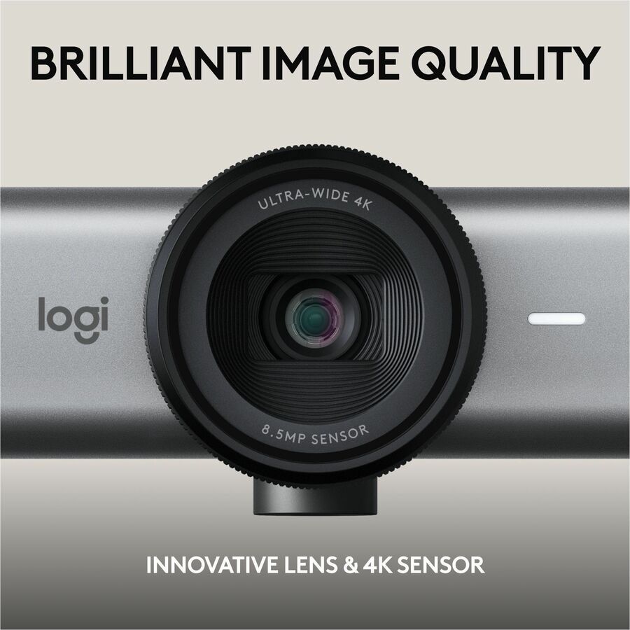 Alternate-Image2 Image for Logitech MX Brio 705 for Business 4K Webcam with Auto Light Correction, Ultra HD, Auto-Framing, Show Mode, USB-C, Works with Microsoft Teams, Zoom, Google Meet, Graphite