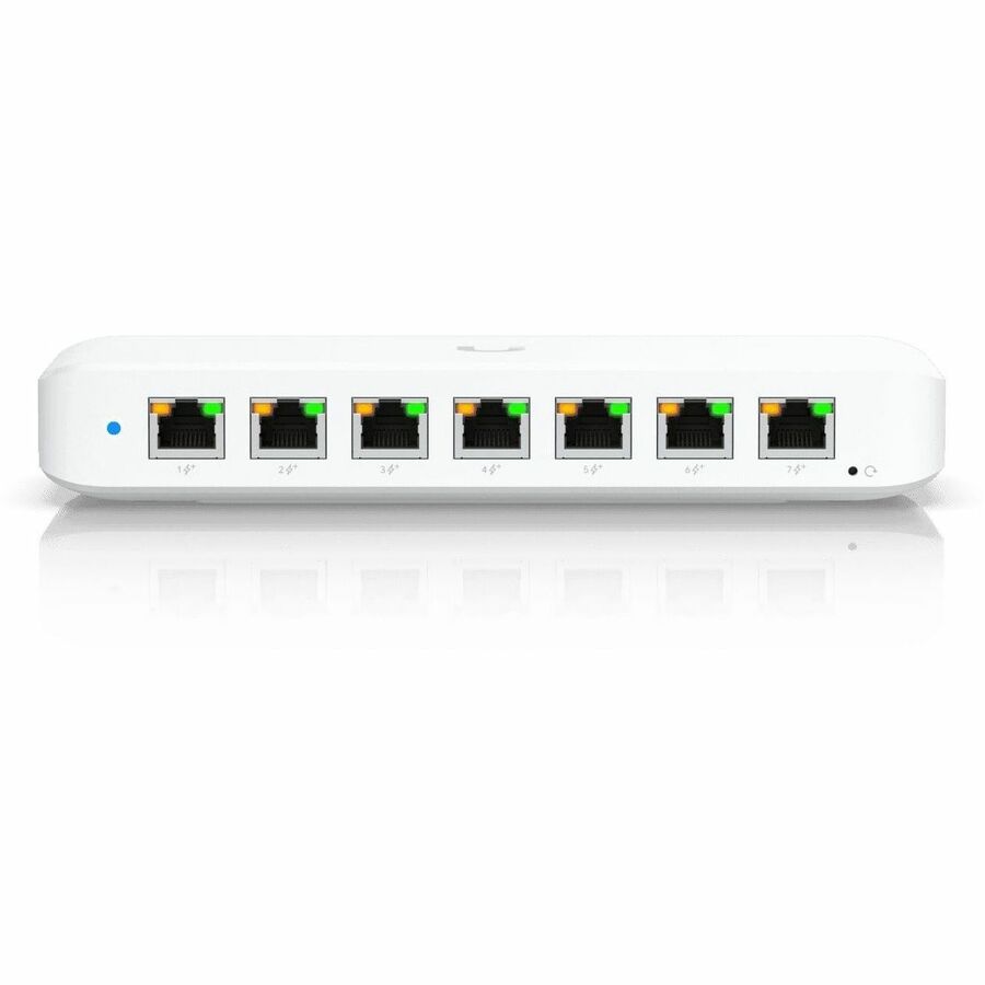 Alternate-Image2 Image for 8 Ports - Manageable - Gigabit Ethernet - 1000Base-T - 2 Layer Supported - 9 W Power Consumption - 42 W PoE Budget - Twisted Pair - PoE Ports - Wall Mountable