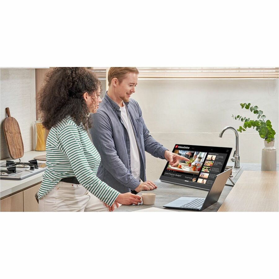 Life-Style Image for Asus ZenScreen MB229CF 22" Class Full HD LED Monitor - 16:9